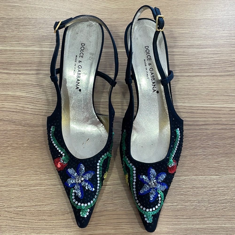 Dolce and Gabbana Slip-back pump